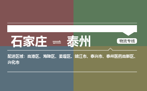 石家庄到泰州物流公司|石家庄到泰州货运物流专线全境-省市县+派+送