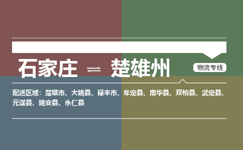 石家庄到楚雄州物流公司|石家庄到楚雄州货运物流专线全境-省市县+派+送