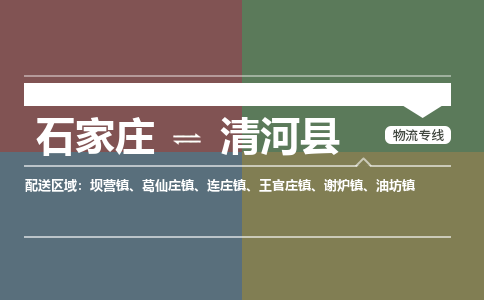 石家庄到清河县物流公司|石家庄到清河县货运物流专线全境-省市县+派+送