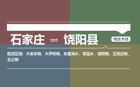 石家庄到饶阳县物流公司|石家庄到饶阳县货运物流专线全境-省市县+派+送