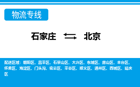 石家庄到北京昌平区物流公司-石家庄到北京昌平区货运专线【行李托运】携手发展