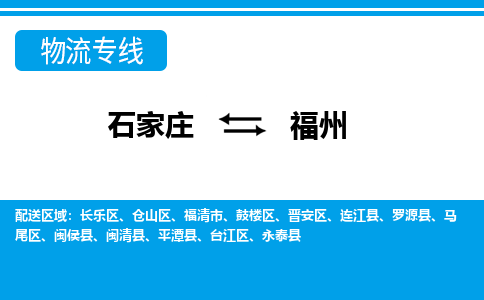 石家庄到福州物流公司-石家庄到福州货运专线【行李托运】携手发展