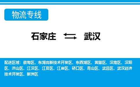 石家庄到武汉物流公司-石家庄到武汉货运专线【行李托运】携手发展