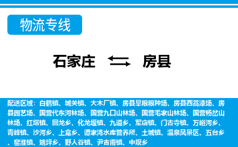 石家庄到房县物流公司-石家庄到房县货运专线【行李托运】携手发展