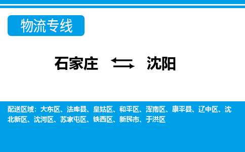 石家庄到沈阳大东区物流公司-石家庄到沈阳大东区货运专线【行李托运】携手发展