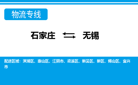 石家庄到无锡新吴区物流公司-石家庄到无锡新吴区货运专线【行李托运】携手发展