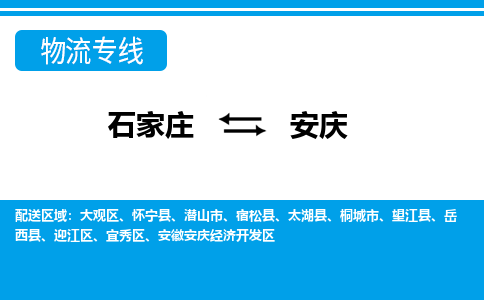 石家庄到安庆桐城市物流公司-石家庄到安庆桐城市货运专线【行李托运】携手发展