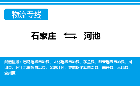 石家庄到河池南丹县物流公司-石家庄到河池南丹县货运专线【行李托运】携手发展