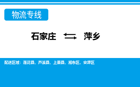 石家庄到萍乡上栗县物流公司-石家庄到萍乡上栗县货运专线【行李托运】携手发展